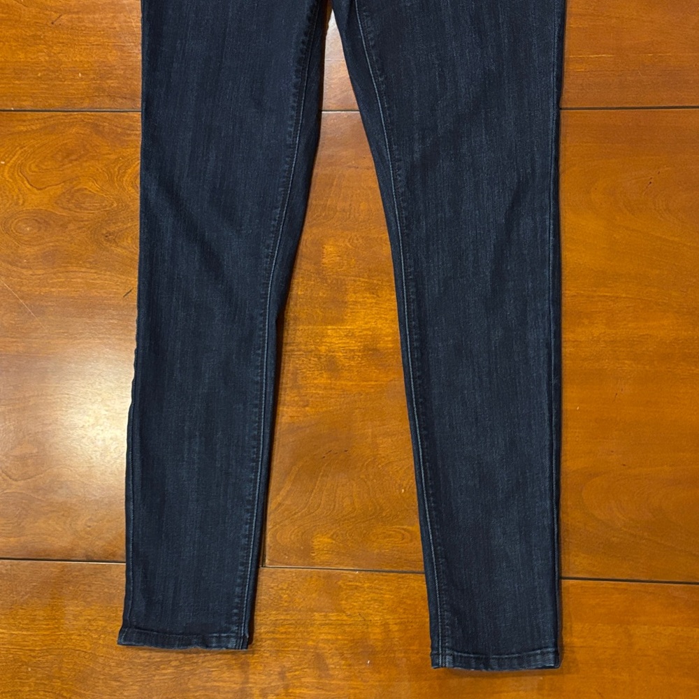 Seven7‎ Women's Deep Indigo Tummyless High Rise Skinny Jeans. Like New.  8 - Picture 4 of 13
